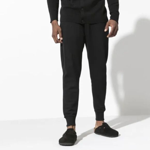 Birkenstock Boston Soft Footbed Clogs Gray suede Slide shoes Size 44 - Picture 3 of 12